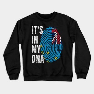 IT'S IN MY DNA Tuvalu Flag Men Women Kids Crewneck Sweatshirt